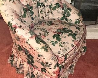 Shabby Chic Floral Chair