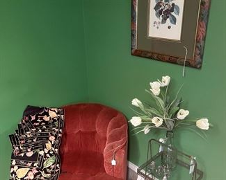 April Cornell tablecloth
Vintage Plant Stand