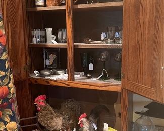 Longerberger Basket, Port Huron Advertising Thermometer
Rooster Collection