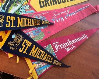 Vintage Frakenmuth Pennant
Port Austin St Michael’s School with pin