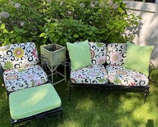 IRON PATIO FURNITURE