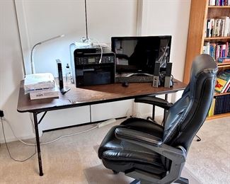 Sony Vaio All-In-One computer, LaZBoy office chair.