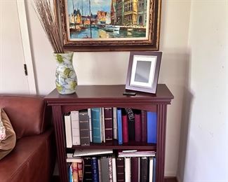 Side table bookcase.