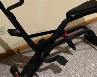 Cardio glide row machine