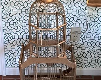 Vintage bird cage dome style