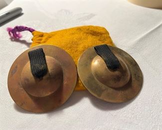 Spanish finger cymbals - 2 pair