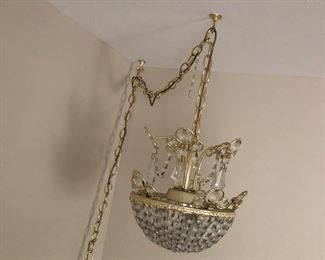 Excellent swag chandelier-style lamp.