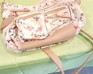 Multi compartment faye hobo bag