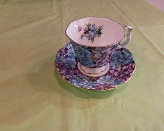 Royal Albert England ANGELA Tea Cup and Saucer