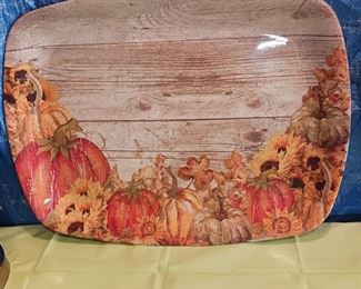 Vintage Fiberglass Serving Tray