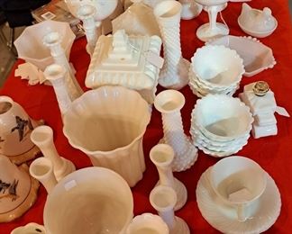 Vintage Milk Glass