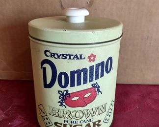 Vintage Domino Sugar Tin