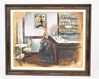 HARRY McCORMICK ORIGINAL OIL PAINTING 