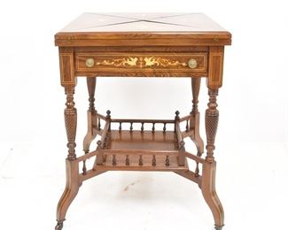 EDWARDIAN HANDKERCHEIF TABLE 