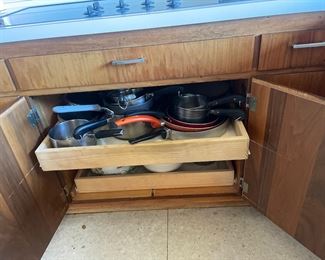 LOTS OF GOOD QUALITY POTS & PANS!