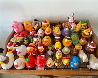 A RUBBER DUCK COLLECTION!