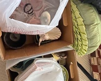 BOXES OF GIFT ITEMS STILL NEEDING TO GO THRU!