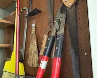 garden tools..