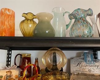 Art glass vases