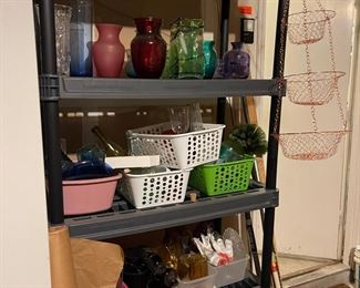 Lots of vases, jars and containers