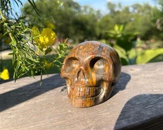 Bamboo Stone Skull