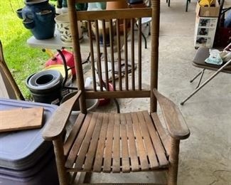 Cracker Barrel rocking chair