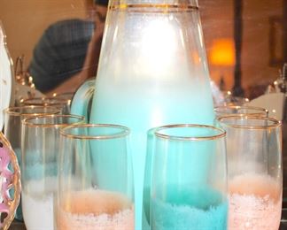 Mid Century "Blendo" Glass