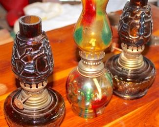 Glass Oil Lamps