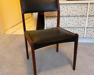 single Danish chair