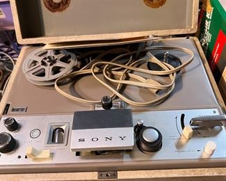 Sony reel to reel player