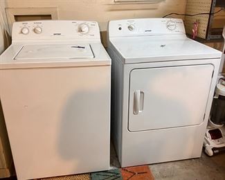 Hotpoint washer and electric dryer 