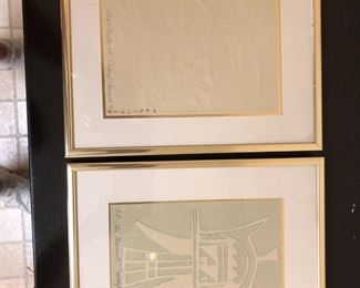Framed art - part of collection from the same artist