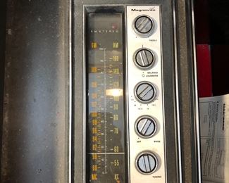 Radio inside cabinet