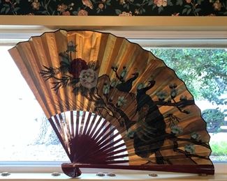 Large decorative fan