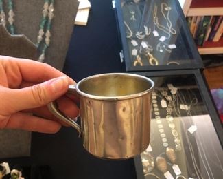Sterling silver cup