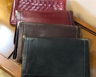 Envelope style clutches with mirror inside