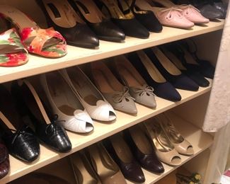 Lots of shoes and hats, ladies shoes sizes 7-8!