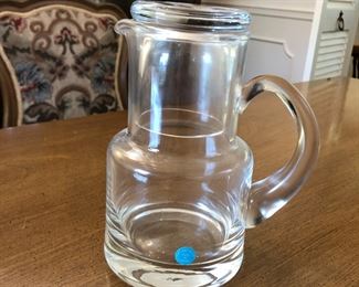 Carafe and lid that converts to drinking glass, Tiffany and Co.