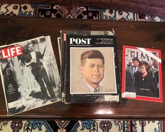 Magazines on JFK