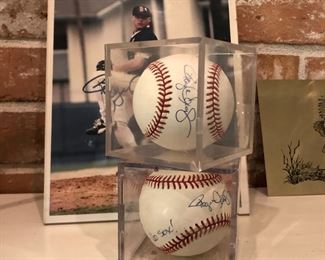 Baseball memorbilia