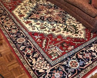 large rug is 12ftx9ft