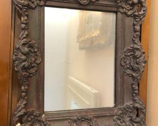Plaster mirror