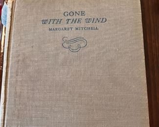 Gone with the Wind by M. Mitchell, Oct 1936 1st edition reprint