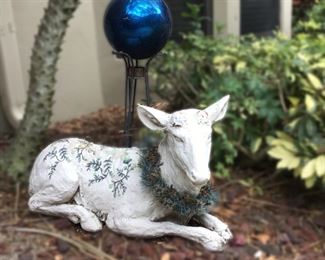 Vintage Outdoor Composite Deer Statue