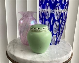 Assorted Vintage & Antique Vase Collections 