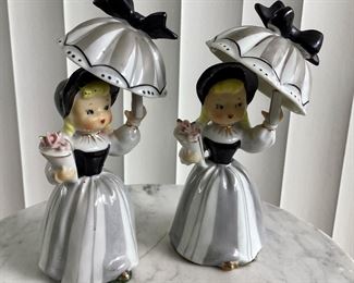 Vintage Japan, Girls with Parasols