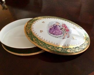 Vintage Limoges Trinket Box