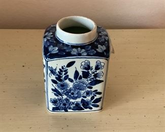 Delft Blue Vintage Small Canister