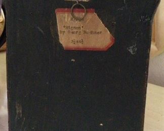 (Back) Small Framed Print Mignon by Karl Georg Buchner 