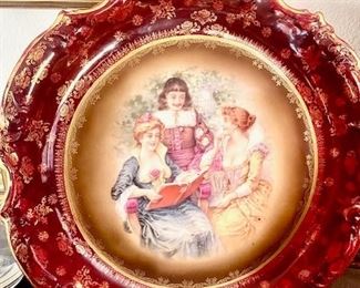 Antique German Charger